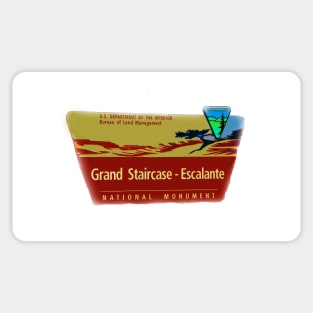 Grand Staircase Escalante National Monument design A Sticker